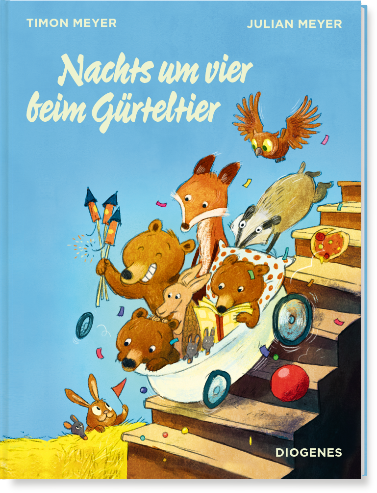 Nachts um vier beim Gürteltier