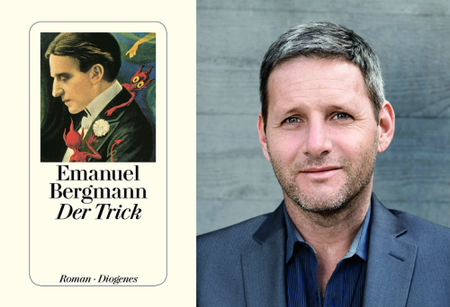 Buchhändlerin Elke Corsmeyer aus Gütersloh hatte den richtigen Riecher: »Der Trick« von Emanuel Bergmann ist nun ein Diogenes Buch. Foto: Philipp Rohner/ © Diogenes Verlag